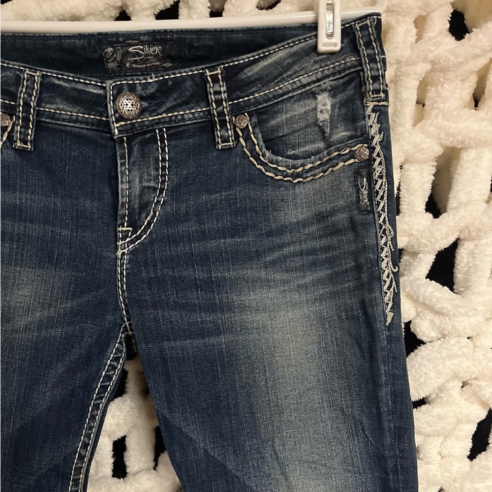 Medium Wash Skinny Jeans